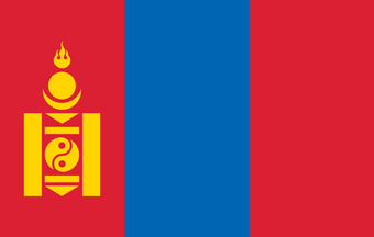 Mongolia Flag Illustration